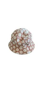 Tiny Whales Lazy Daisy Bucket Hat Dusty Rose Toddler Boutique Sun Hat